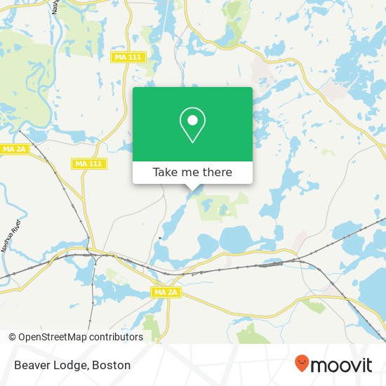 Beaver Lodge map