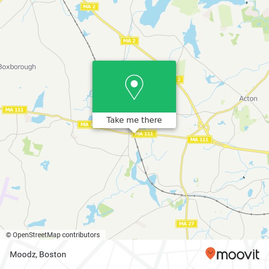 Moodz map