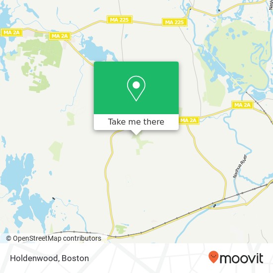 Holdenwood map