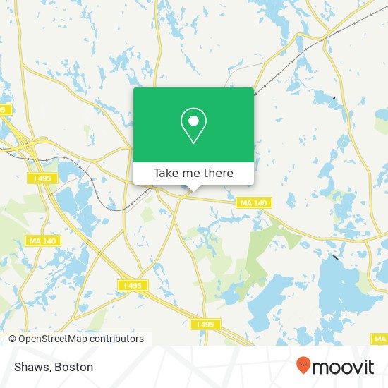 Shaws map