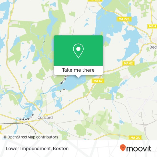 Lower Impoundment map