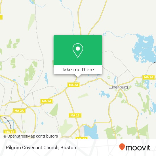 Pilgrim Covenant Church map