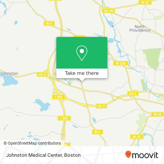 Mapa de Johnston Medical Center