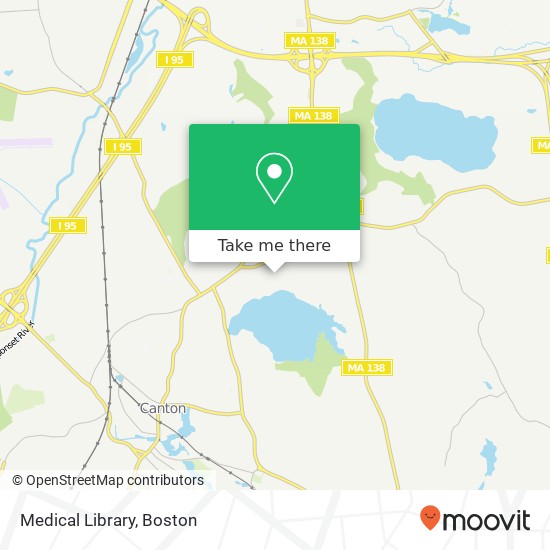 Medical Library map