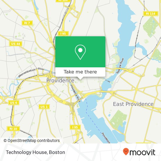 Mapa de Technology House