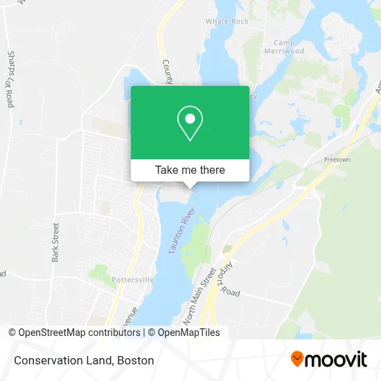 Conservation Land map