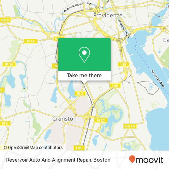 Reservoir Auto And Alignment Repair map