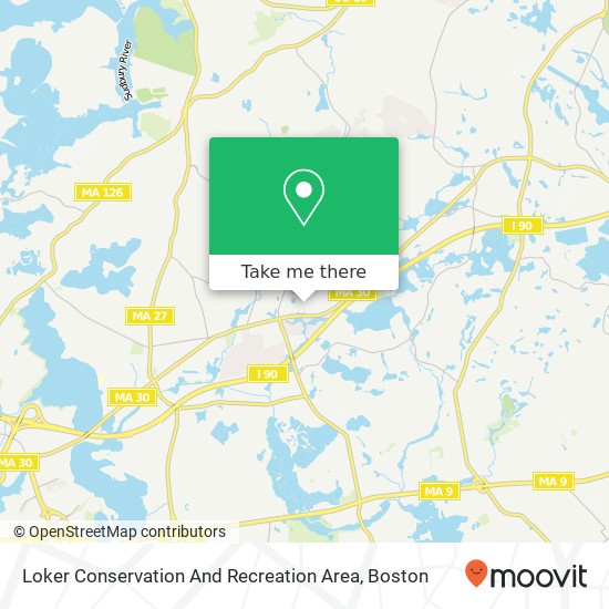Mapa de Loker Conservation And Recreation Area