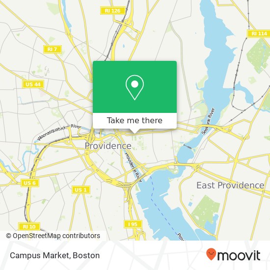 Campus Market map