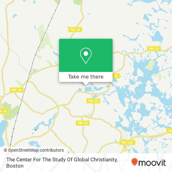 Mapa de The Center For The Study Of Global Christianity