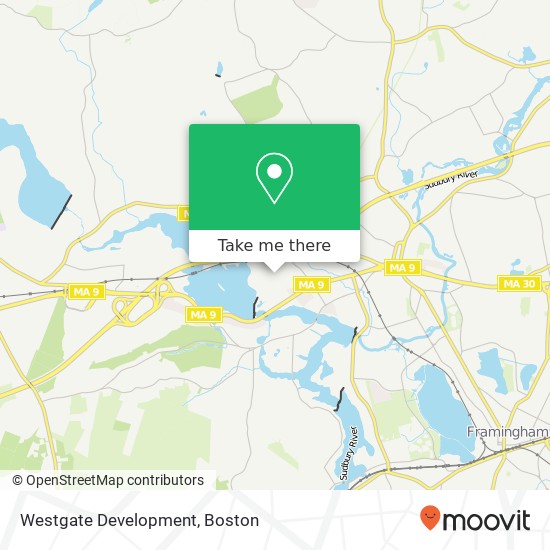 Westgate Development map