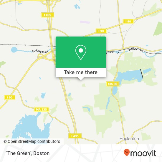Mapa de "The Green"