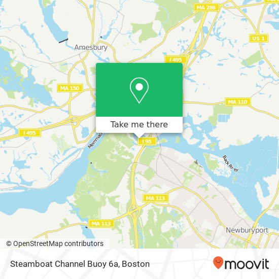 Mapa de Steamboat Channel Buoy 6a