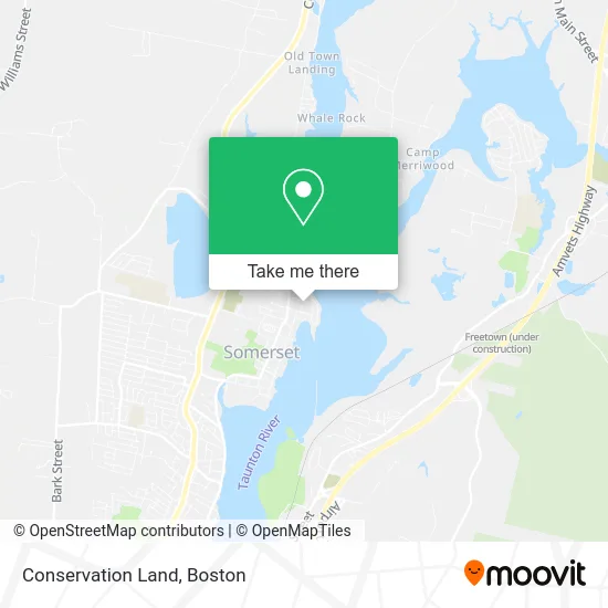 Conservation Land map