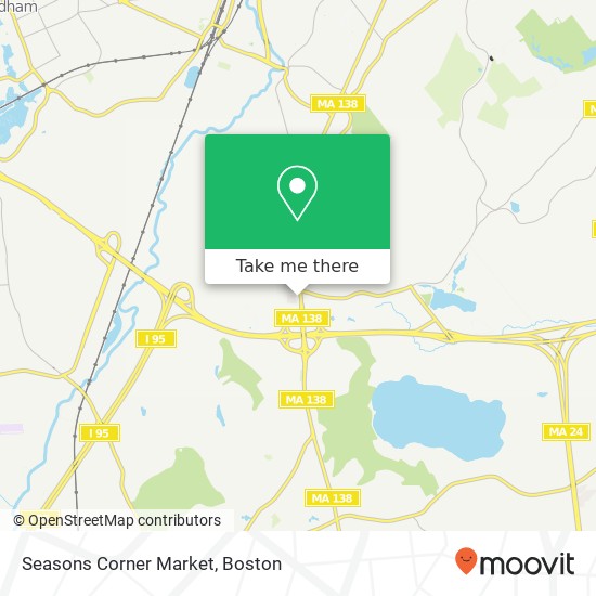 Seasons Corner Market map