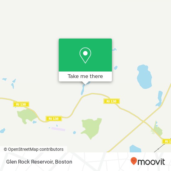 Glen Rock Reservoir map