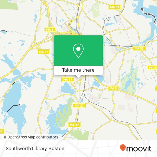 Mapa de Southworth Library