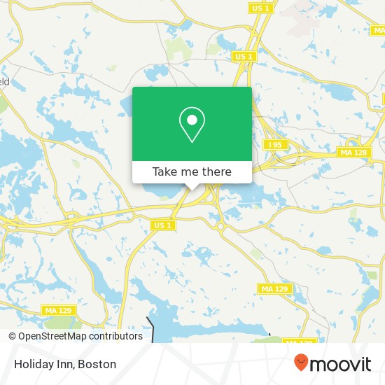 Mapa de Holiday Inn