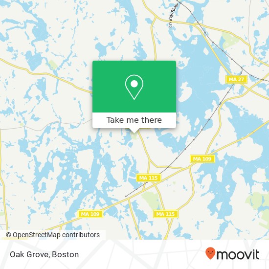 Mapa de Oak Grove