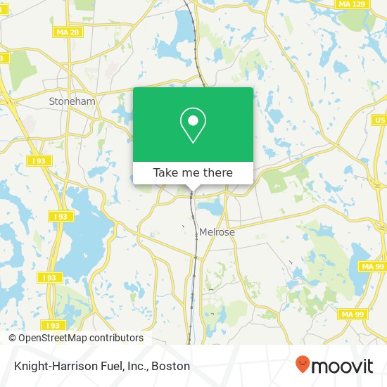 Knight-Harrison Fuel, Inc. map