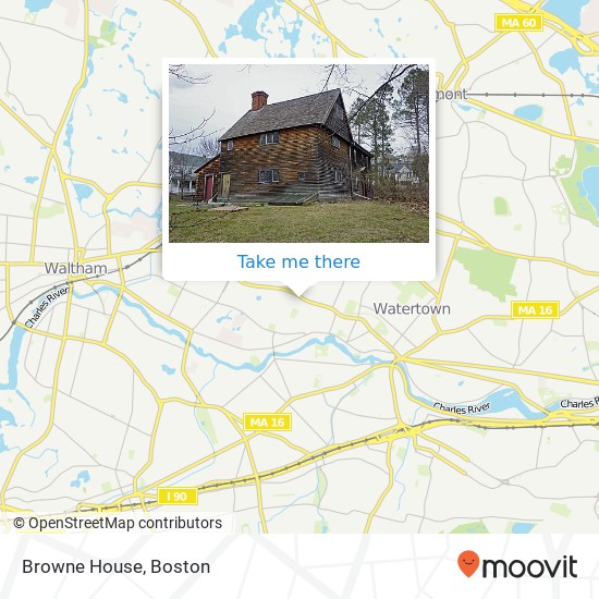 Mapa de Browne House