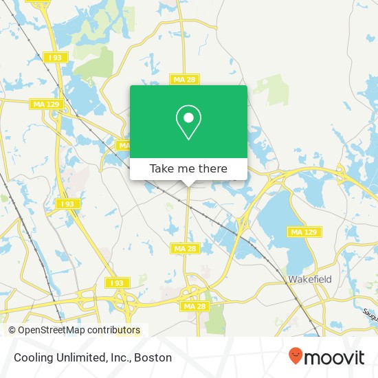 Cooling Unlimited, Inc. map