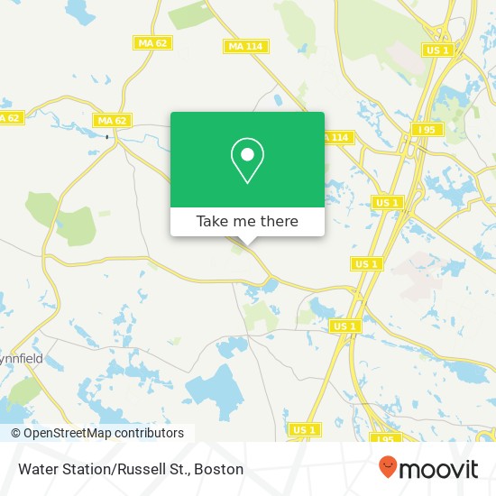 Mapa de Water Station/Russell St.
