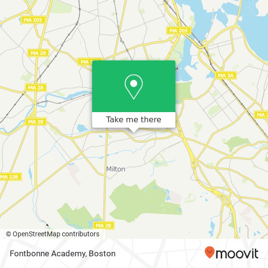 Fontbonne Academy map