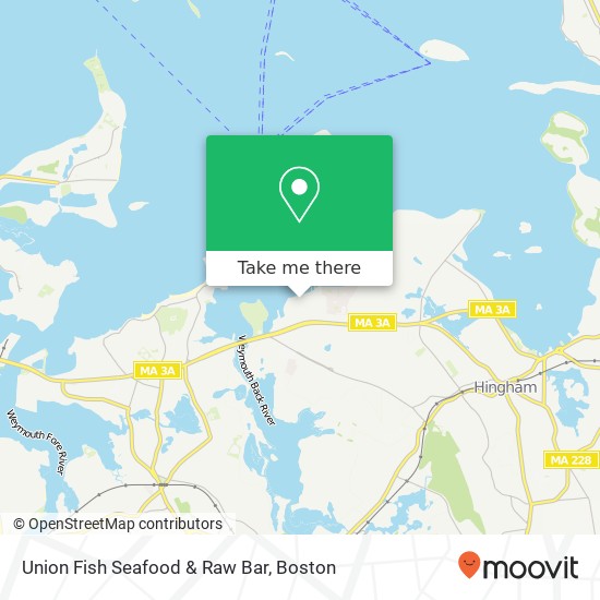 Union Fish Seafood & Raw Bar map
