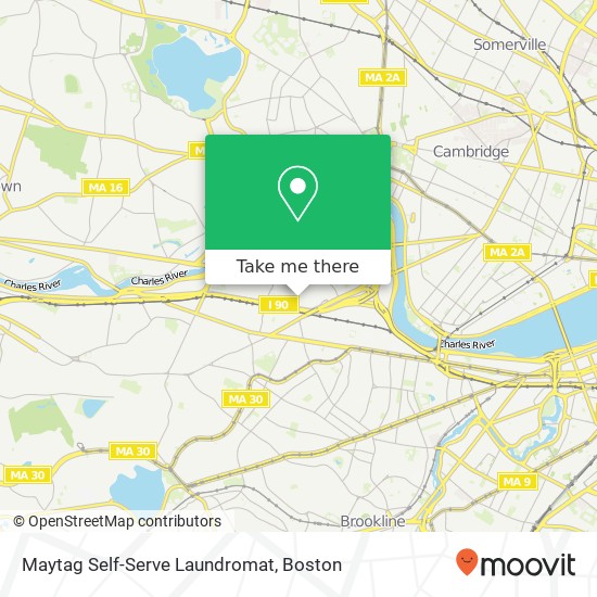 Mapa de Maytag Self-Serve Laundromat
