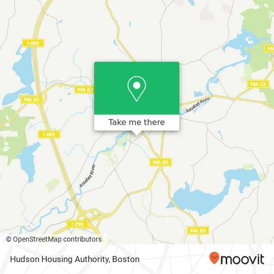 Mapa de Hudson Housing Authority