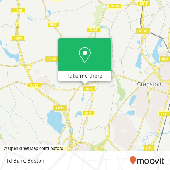 Td Bank map