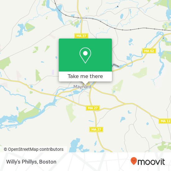 Willy's Phillys map