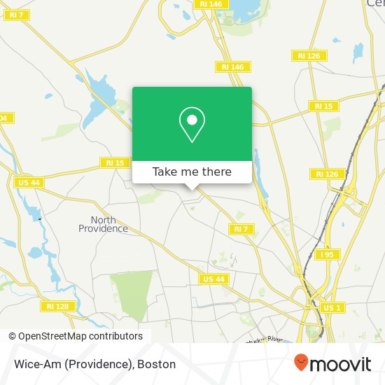 Mapa de Wice-Am (Providence)