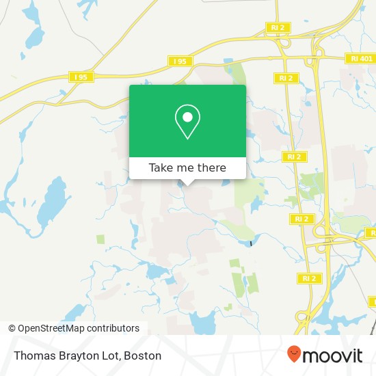 Mapa de Thomas Brayton Lot