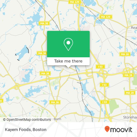Kayem Foods map