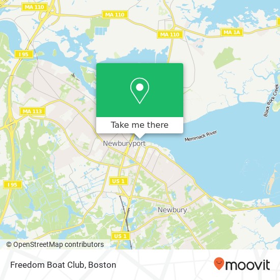 Freedom Boat Club map