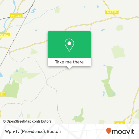 Wpri-Tv (Providence) map