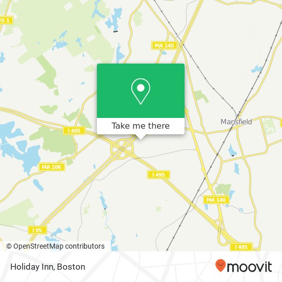 Mapa de Holiday Inn