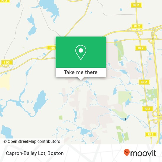 Capron-Bailey Lot map