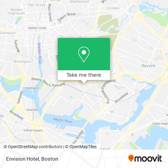 Envision Hotel map