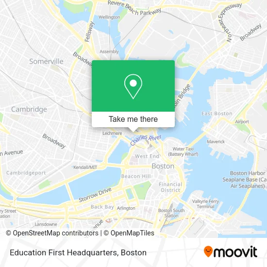 Mapa de Education First Headquarters