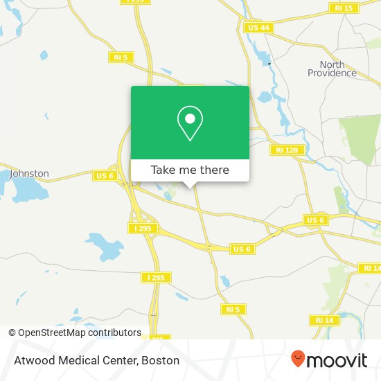 Mapa de Atwood Medical Center