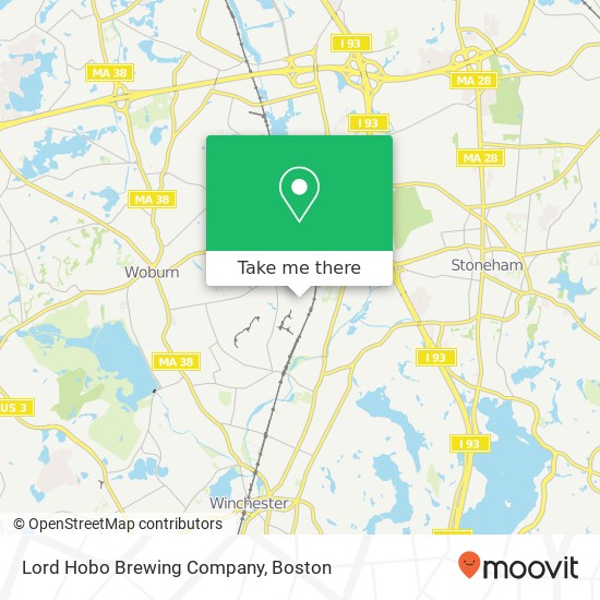 Mapa de Lord Hobo Brewing Company