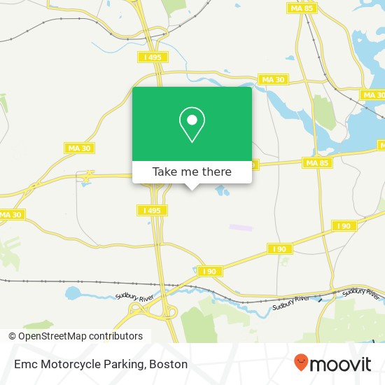 Emc Motorcycle Parking map