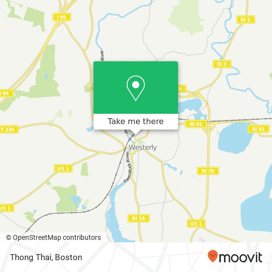 Mapa de Thong Thai