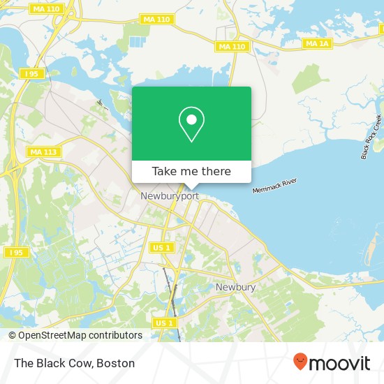 The Black Cow map