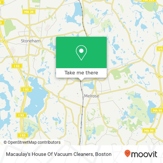 Mapa de Macaulay's House Of Vacuum Cleaners