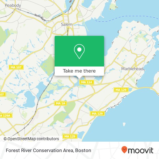 Mapa de Forest River Conservation Area