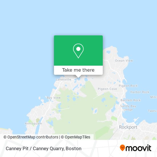 Mapa de Canney Pit / Canney Quarry